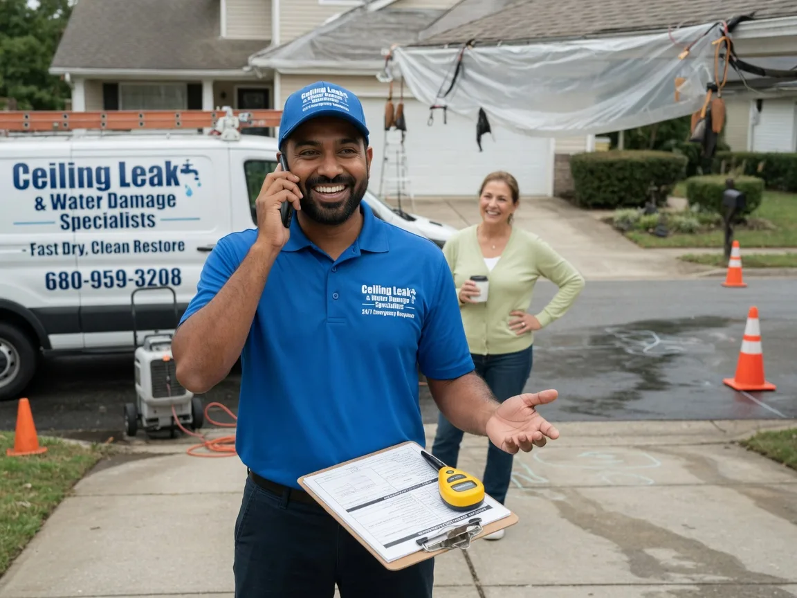 Ceiling Leak Cleanup Emmet, AR FAQs